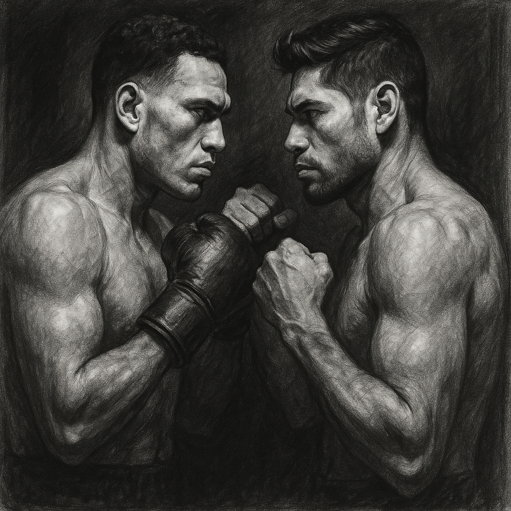 Benavidez vs Ramirez fight eve charcoal