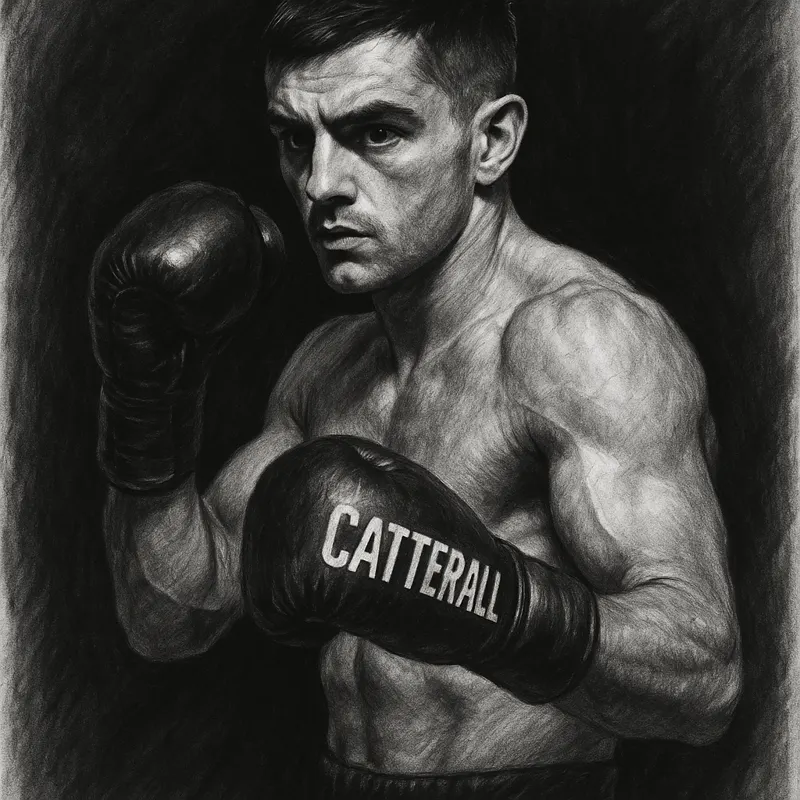 Jack Catterall charcoal portrait
