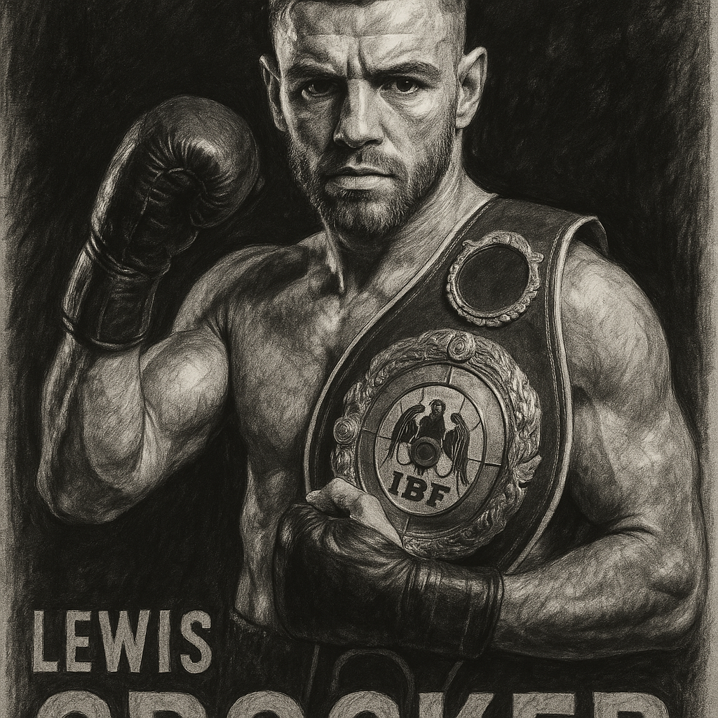 Lewis Crocker charcoal portrait
