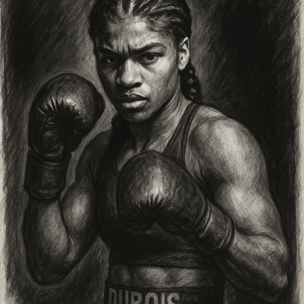 Caroline Dubois Terri Harper weigh-in day