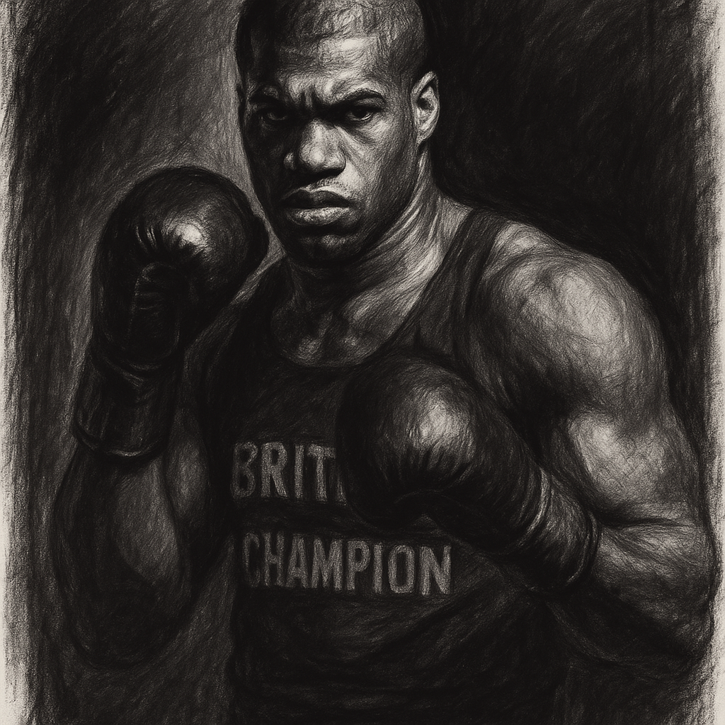Daniel Dubois charcoal portrait heavyweight champion crossroads next fight