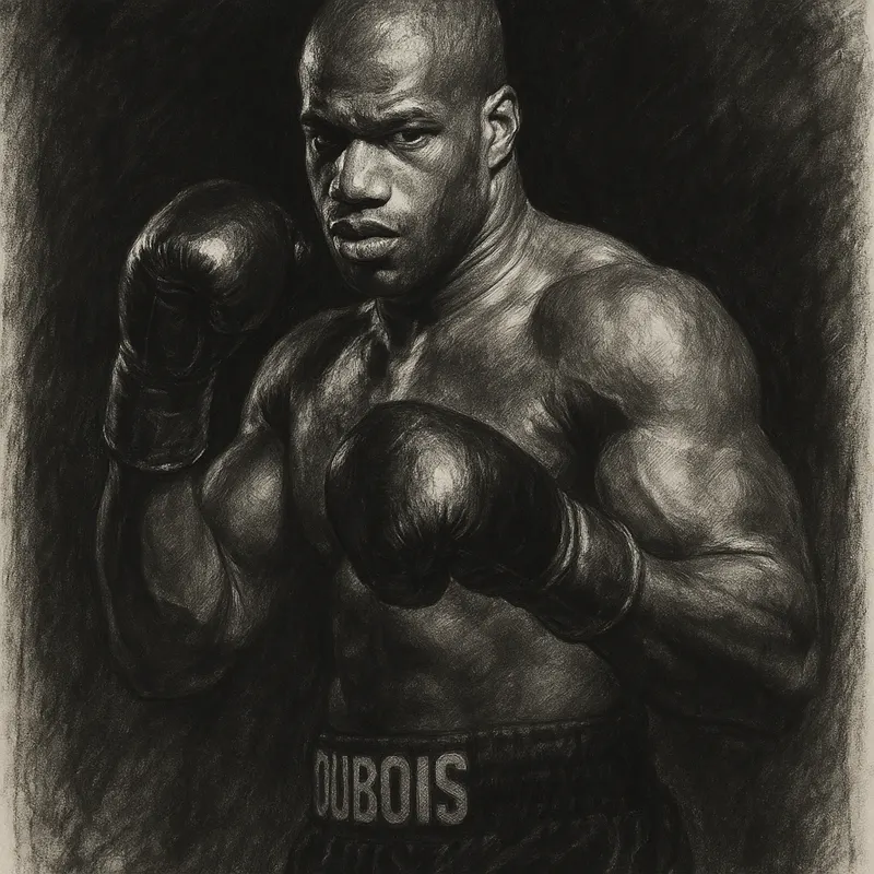 Daniel Dubois charcoal portrait