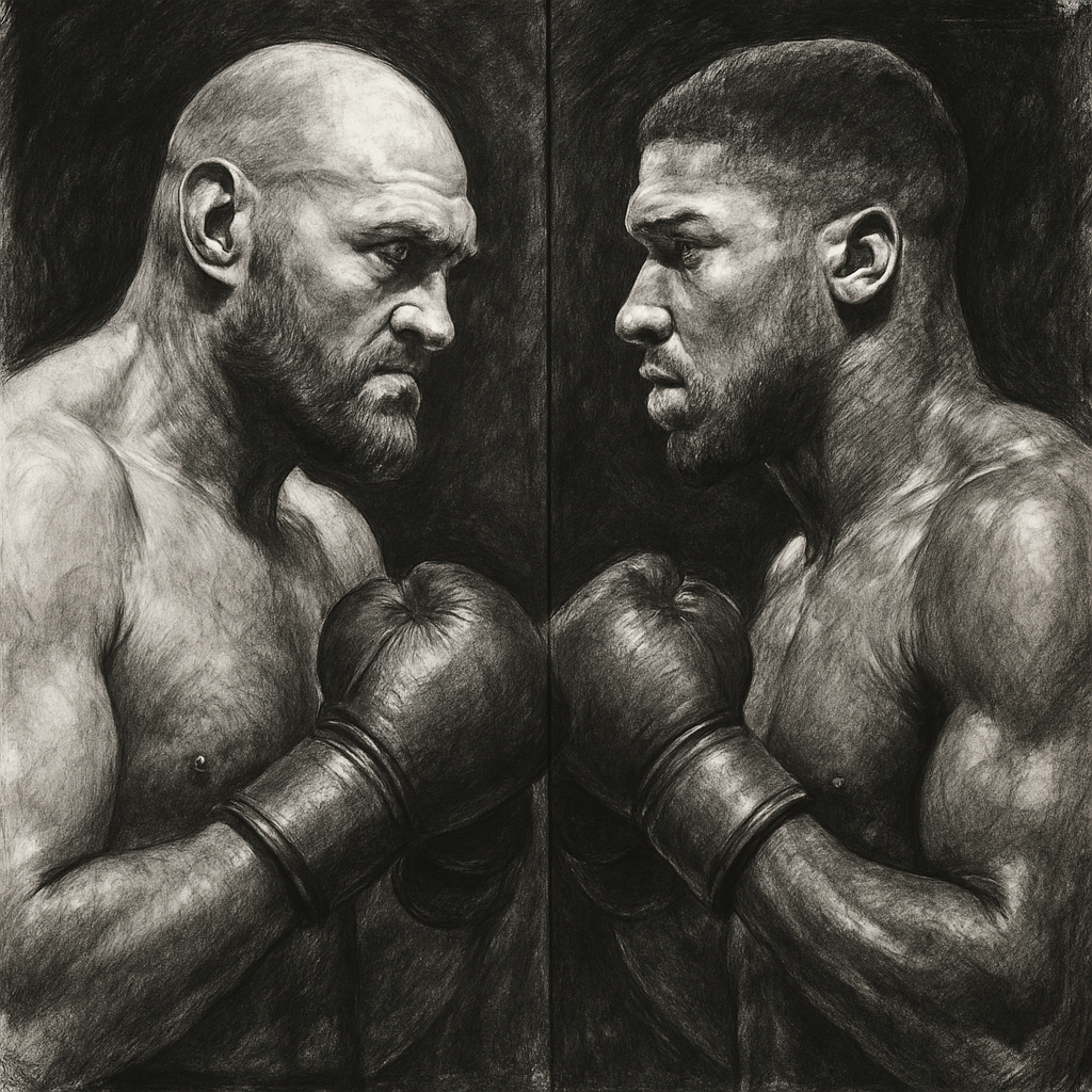 Hearn Warren Fury Joshua October November charcoal