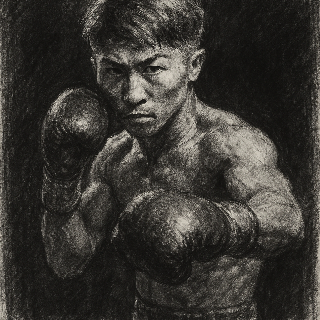 Inoue Tokyo Dome stoppage Nakatani charcoal