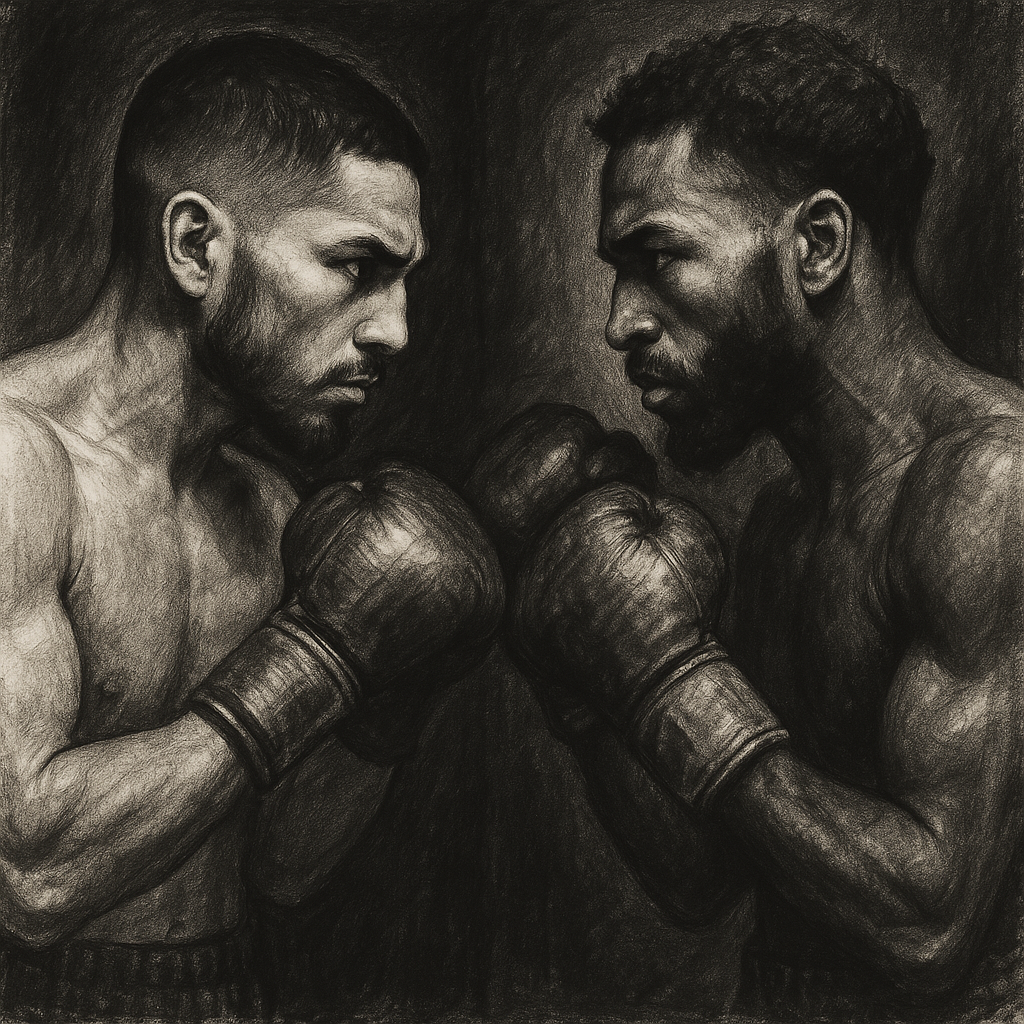 Angelo Leo Ra'eese Aleem IBF featherweight Atlanta charcoal