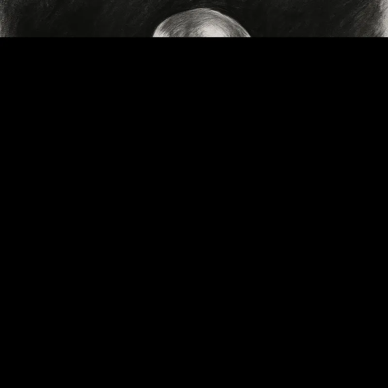 Floyd Mayweather boxing portrait, charcoal drawing