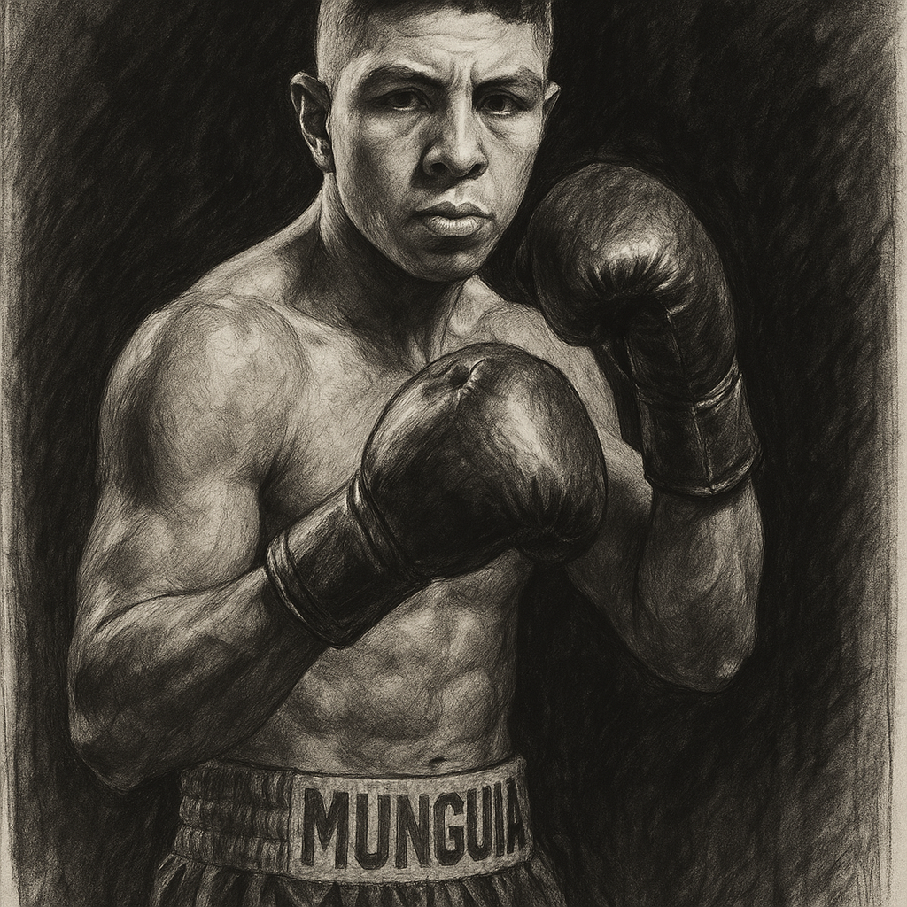 Munguia Mbilli Canelo Riyadh queue charcoal