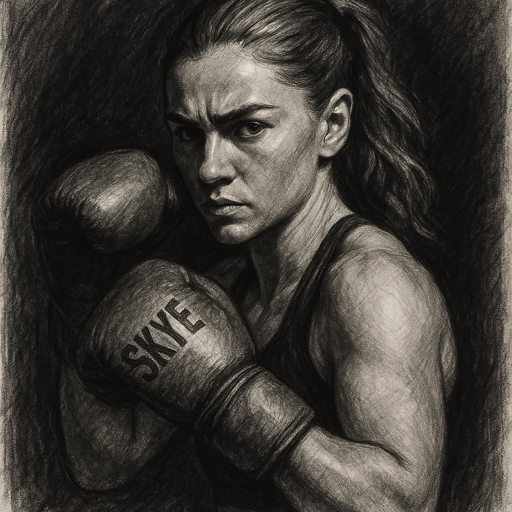 Skye Nicolson and Mariah Turner Melbourne weigh-in face-off