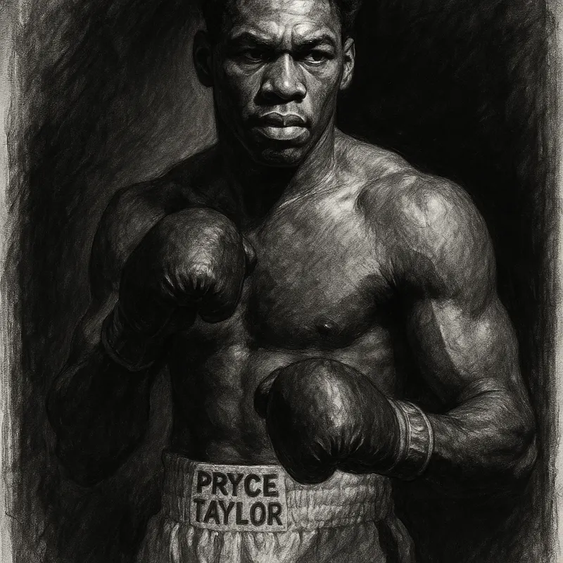 Pryce Taylor Schools Muñoz In San Juan charcoal portrait