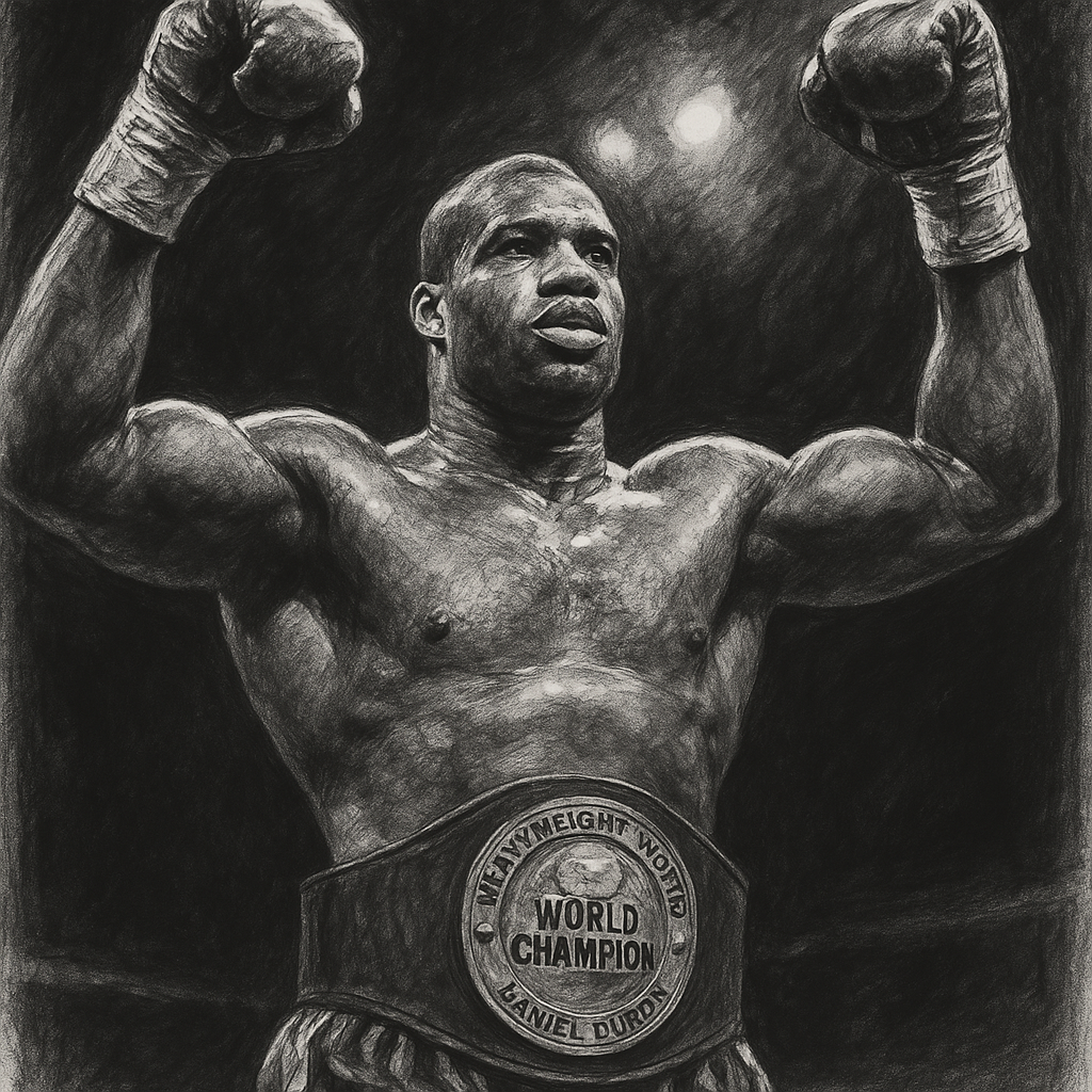 Daniel Dubois charcoal portrait WBO heavyweight champion Super Saturday Sunday verdict Luke