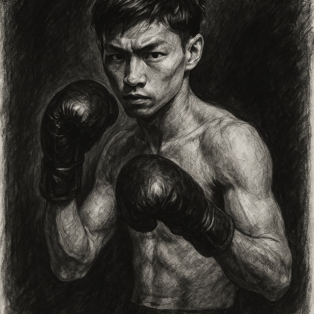 Yoshiki Takei survives DeKang Wang Tokyo Dome charcoal