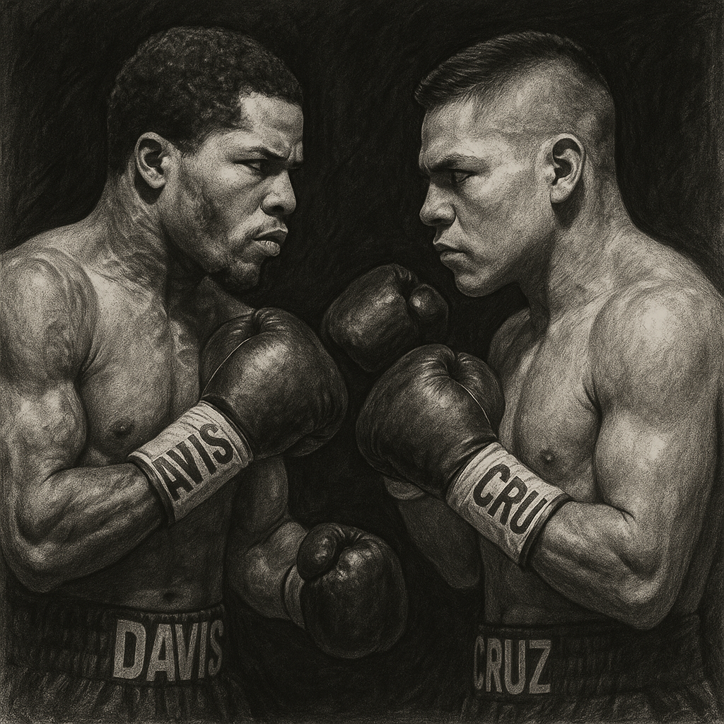 Gervonta Tank Davis Isaac Cruz lightweight charcoal