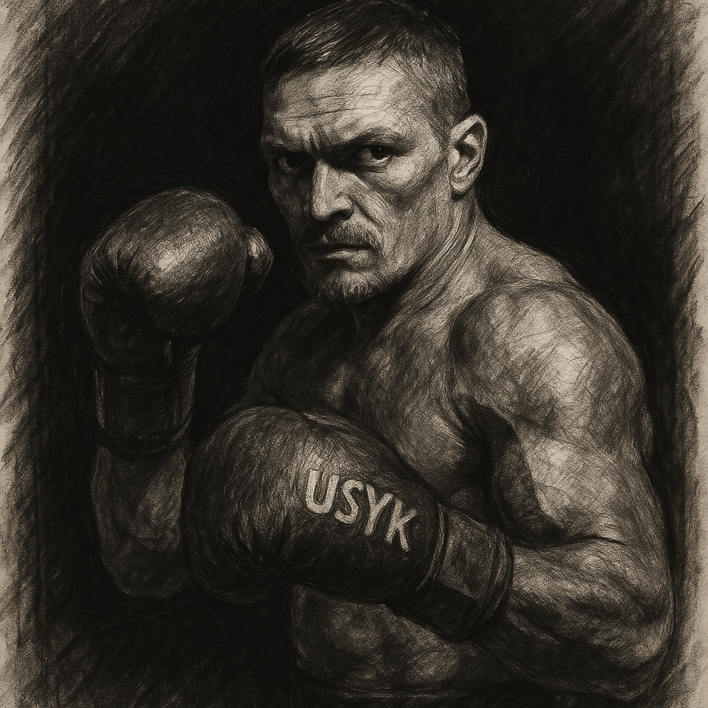 Usyk vs Verhoeven — Nine Days From Giza, And The Pyramids Build Has Settled Into Quiet Confidence