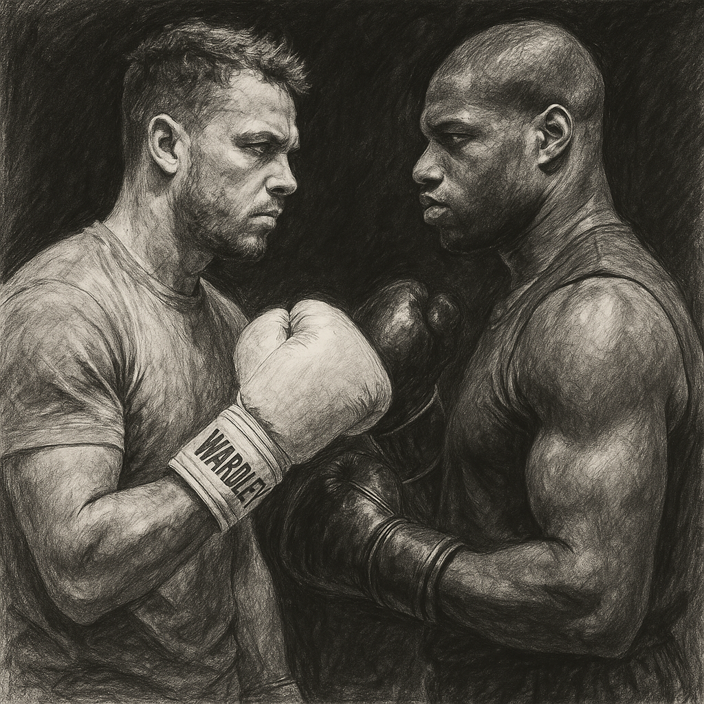 Fabio Wardley Daniel Dubois open workout Manchester May 6