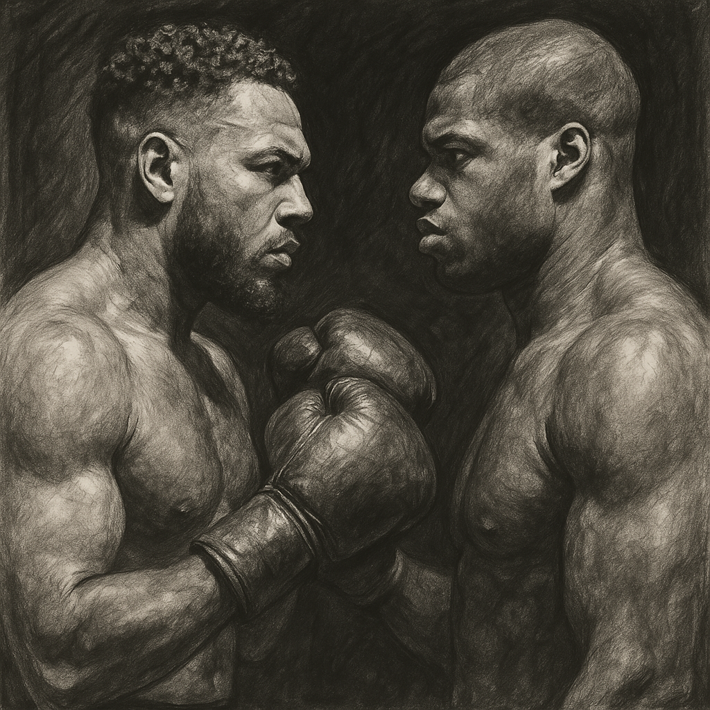 Wardley Dubois fight week six days out charcoal