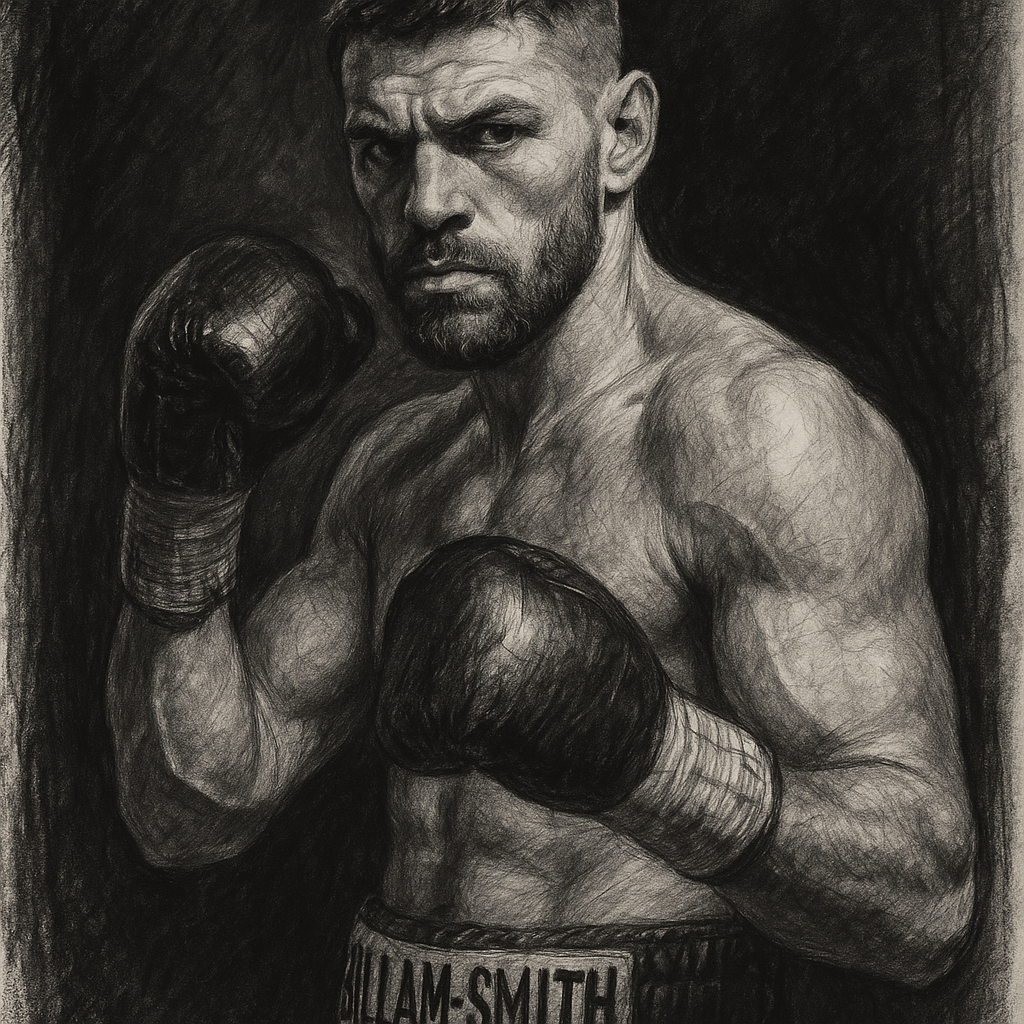 Chris Billam-Smith charcoal portrait