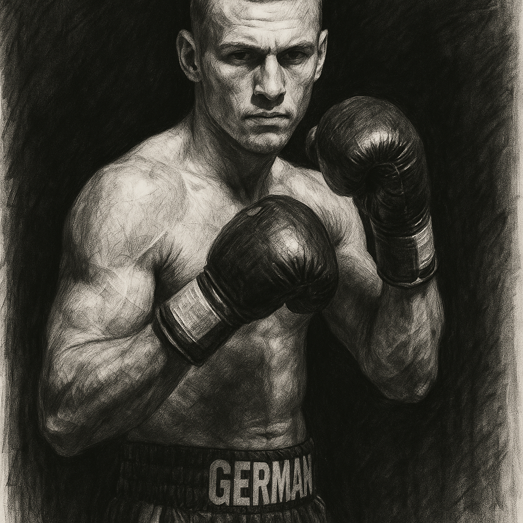 Michael Eifert charcoal portrait