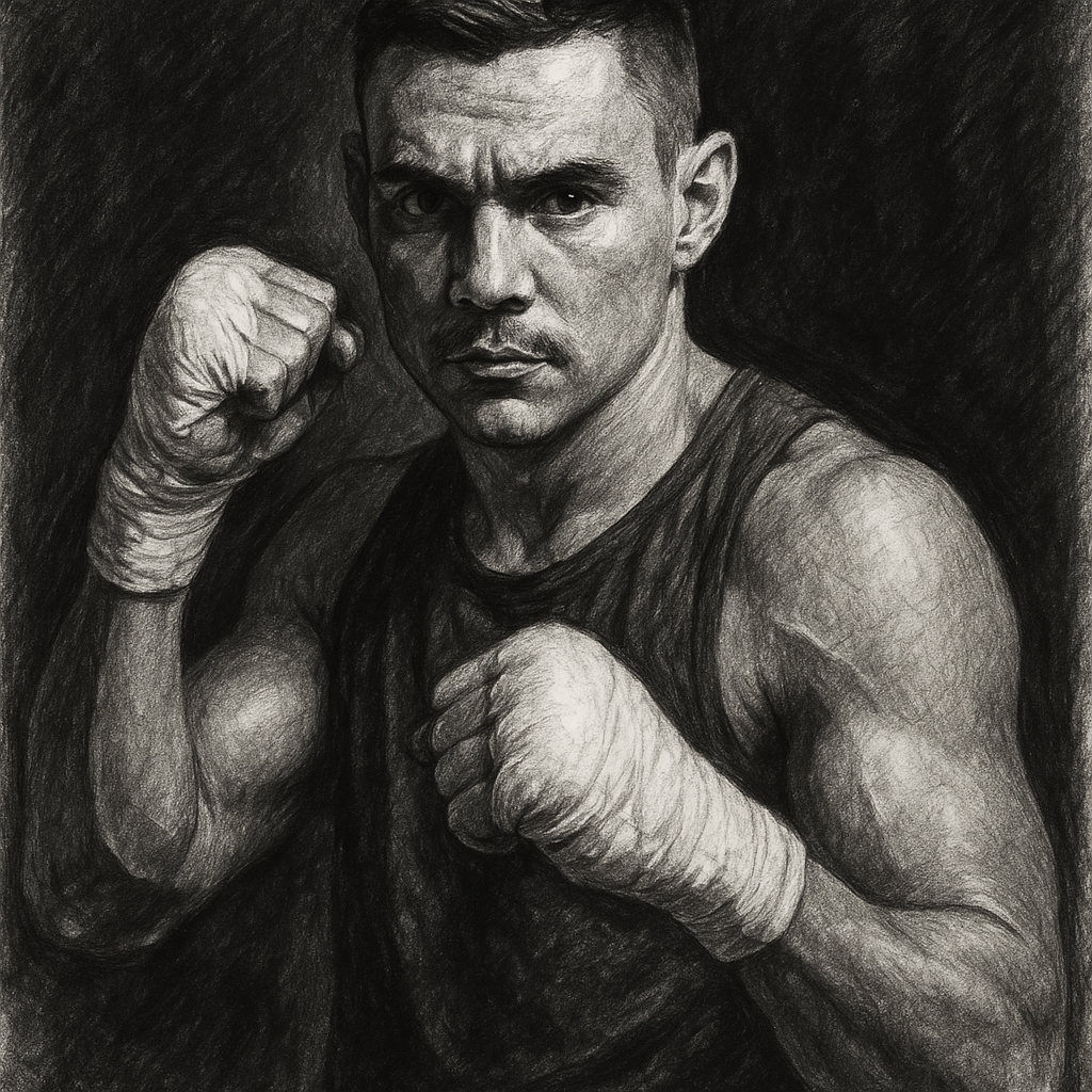 Tim Tszyu charcoal portrait